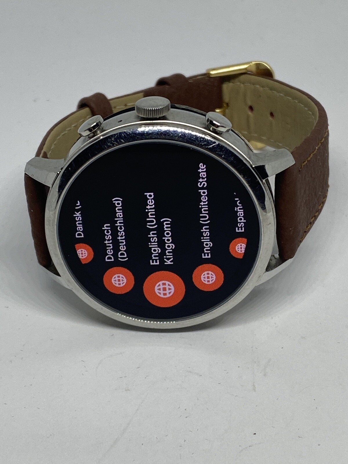 Fossil Gen 4 Authentic Digital Dial Smart Watch Custom Band FTW6014 AB180