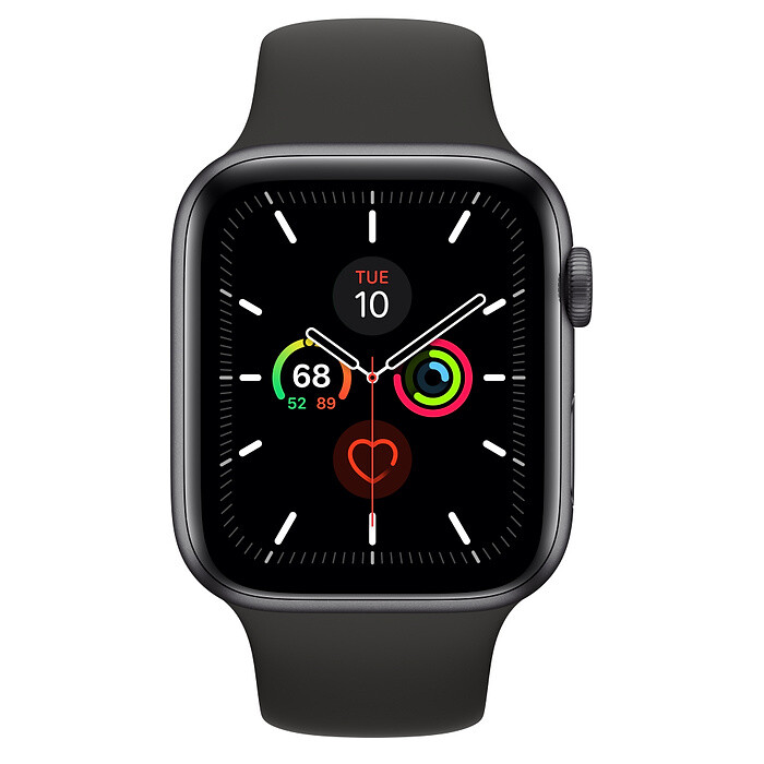 Apple Watch – Series 5 GPS – 40mm/44mm – 1 Year Apple Warranty – Open Box!
