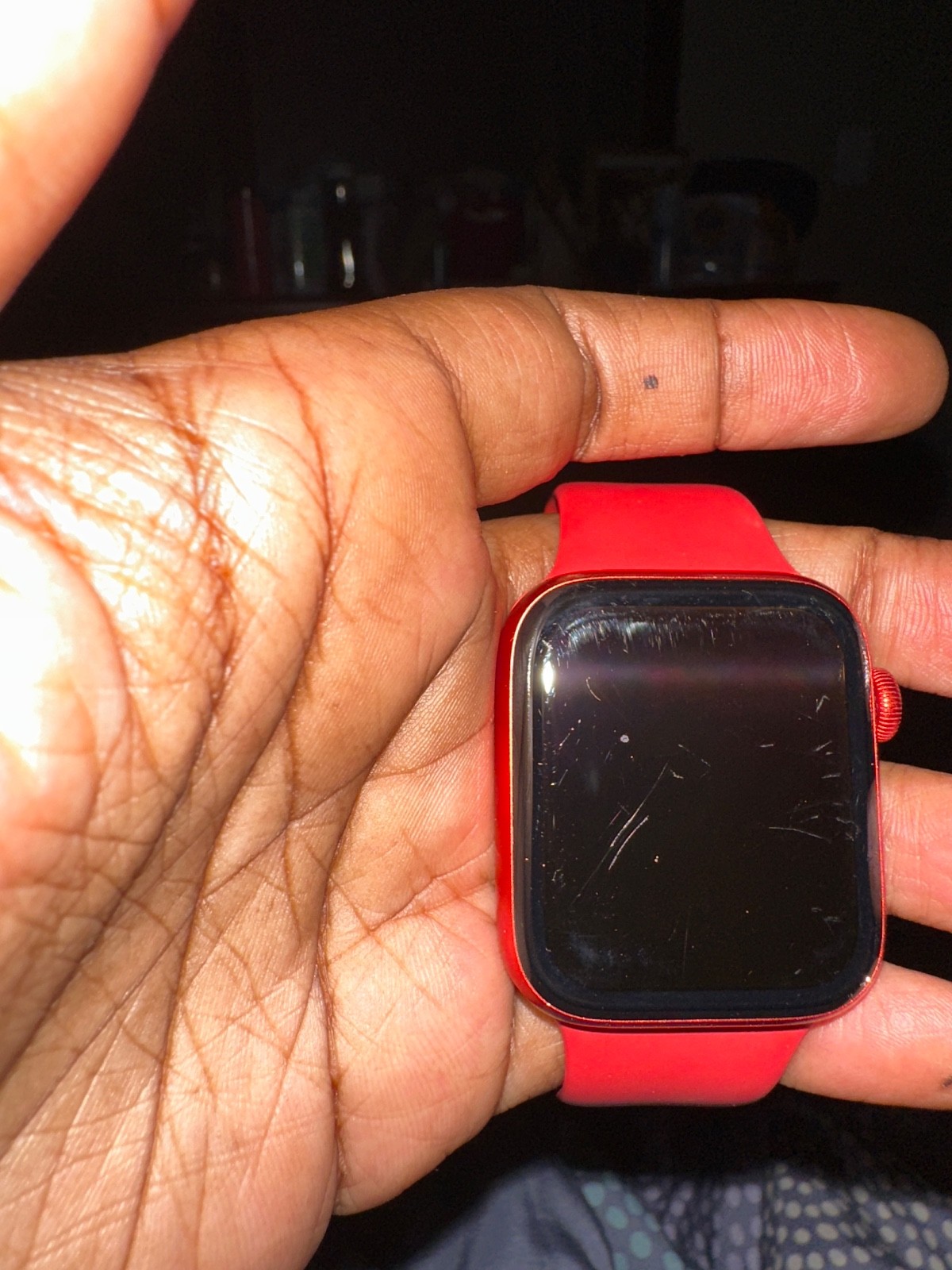Apple Watch Series 6 44mm Aluminum Case with Sport Band – PRODUCT(RED) (GPS …