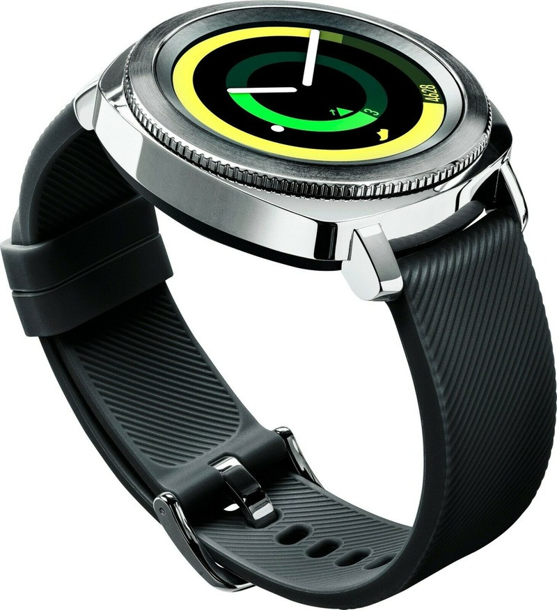 Samsung Galaxy Gear Sport 43MM SM-R600 WIFI Bluetooth Smartwatch Black FAST SHIP