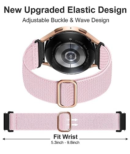 Adjustable Nylon Sport Strap/Band Compatible with Samsung Galaxy Watch 8 40mm