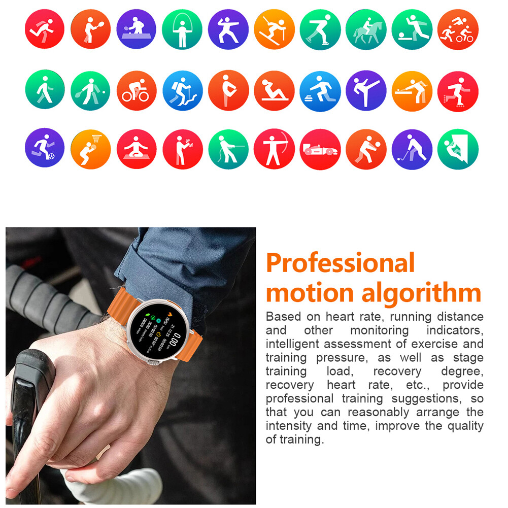 Smart Watch Men Women Wristwatch Fitness Tracker Sports Watch Steps Counter