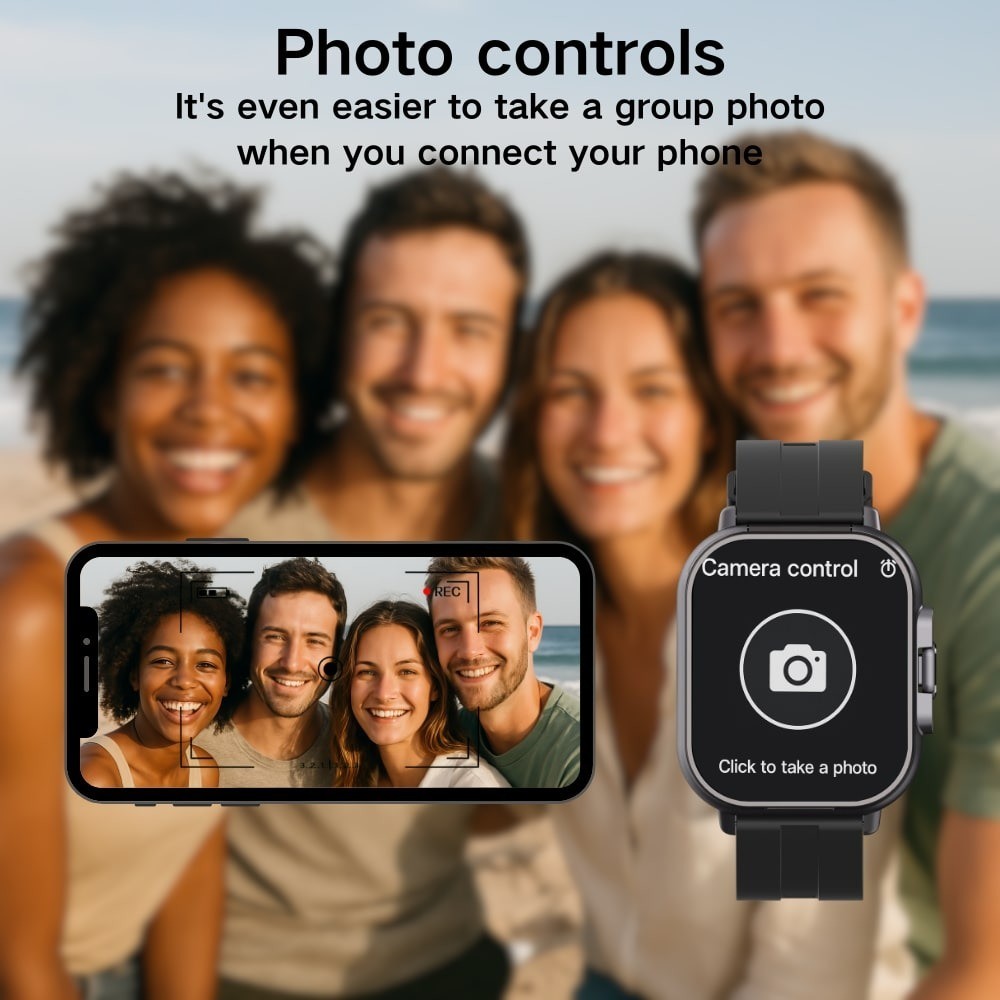 2 In 1 Smart Watch With Earbuds Wireless Call Music Play Fitness Tracker