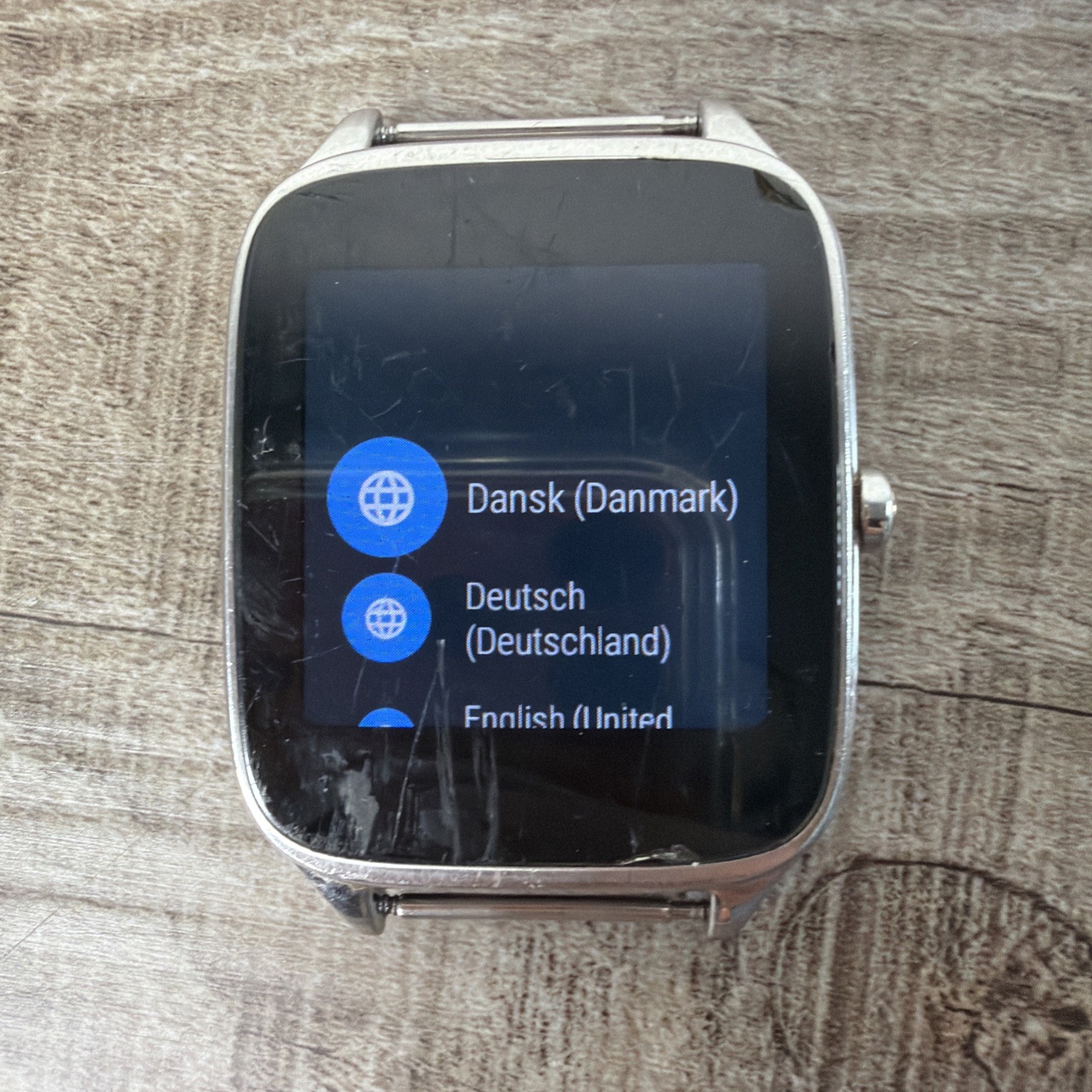 ASUS ZenWatch 2 WI501Q 45mm Smartwatch Stainless Steel Case