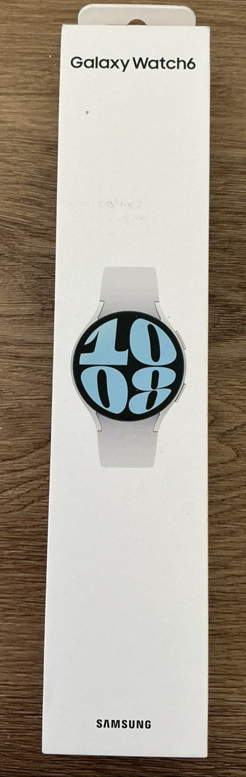 Samsung Galaxy Watch6 SM-R940 44mm Aluminum Case with Sport Band – Silver.. new