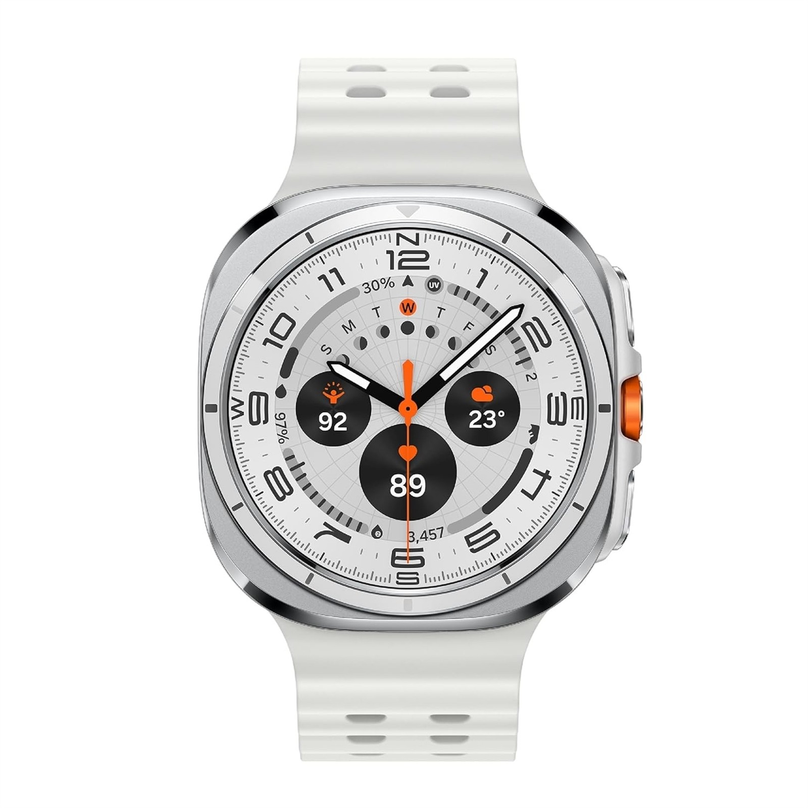 Samsung SM-L705F Smart Watch (GPS + Cellular) 47mm, Titanium White