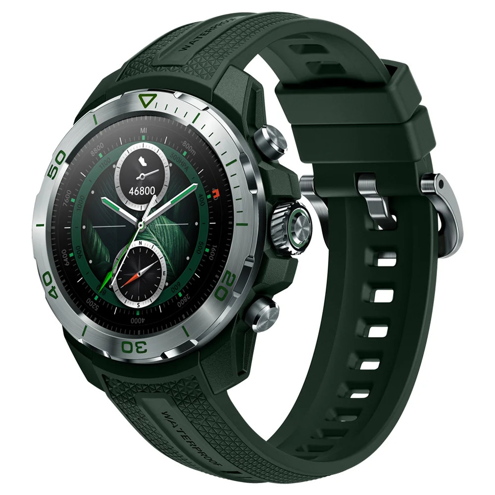 Mibro GS Explorer Rugged Smartwatch Military Grade GPS Compass 10ATM Men