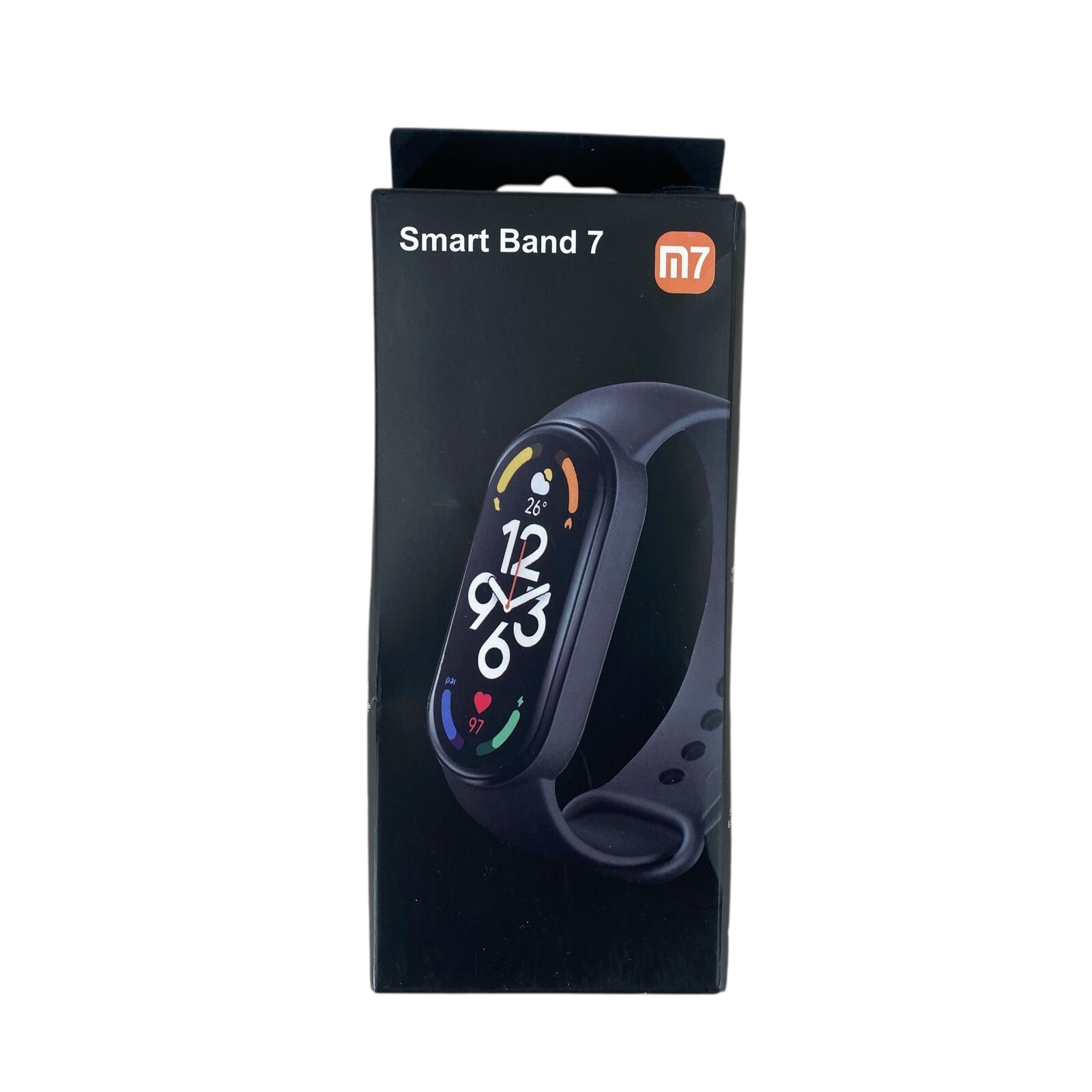 M7 Smart Band 7 Smart Watch Water Resistant Fitness, Blood, Heart/Stress Monitor