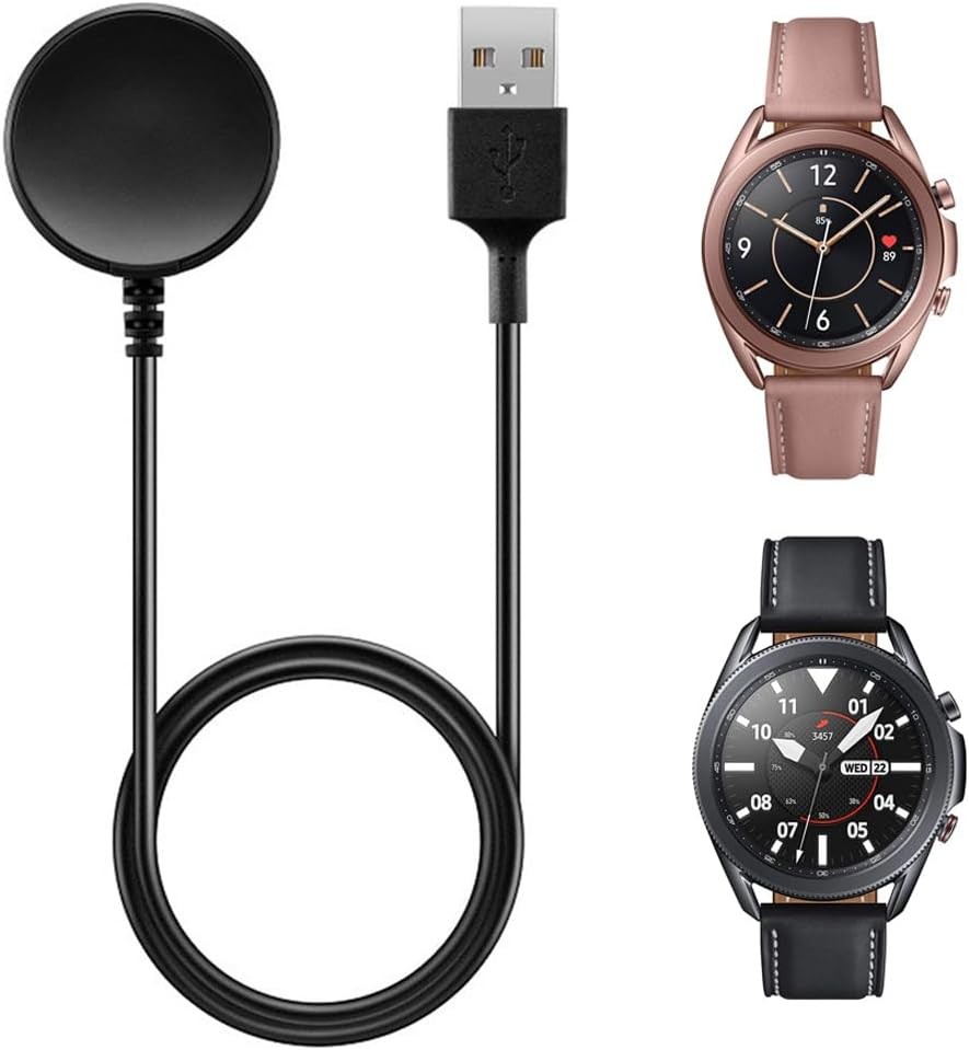 Charger for Samsung Galaxy Watch 3, Replacement Charging Cable Cord Dock Stand 3