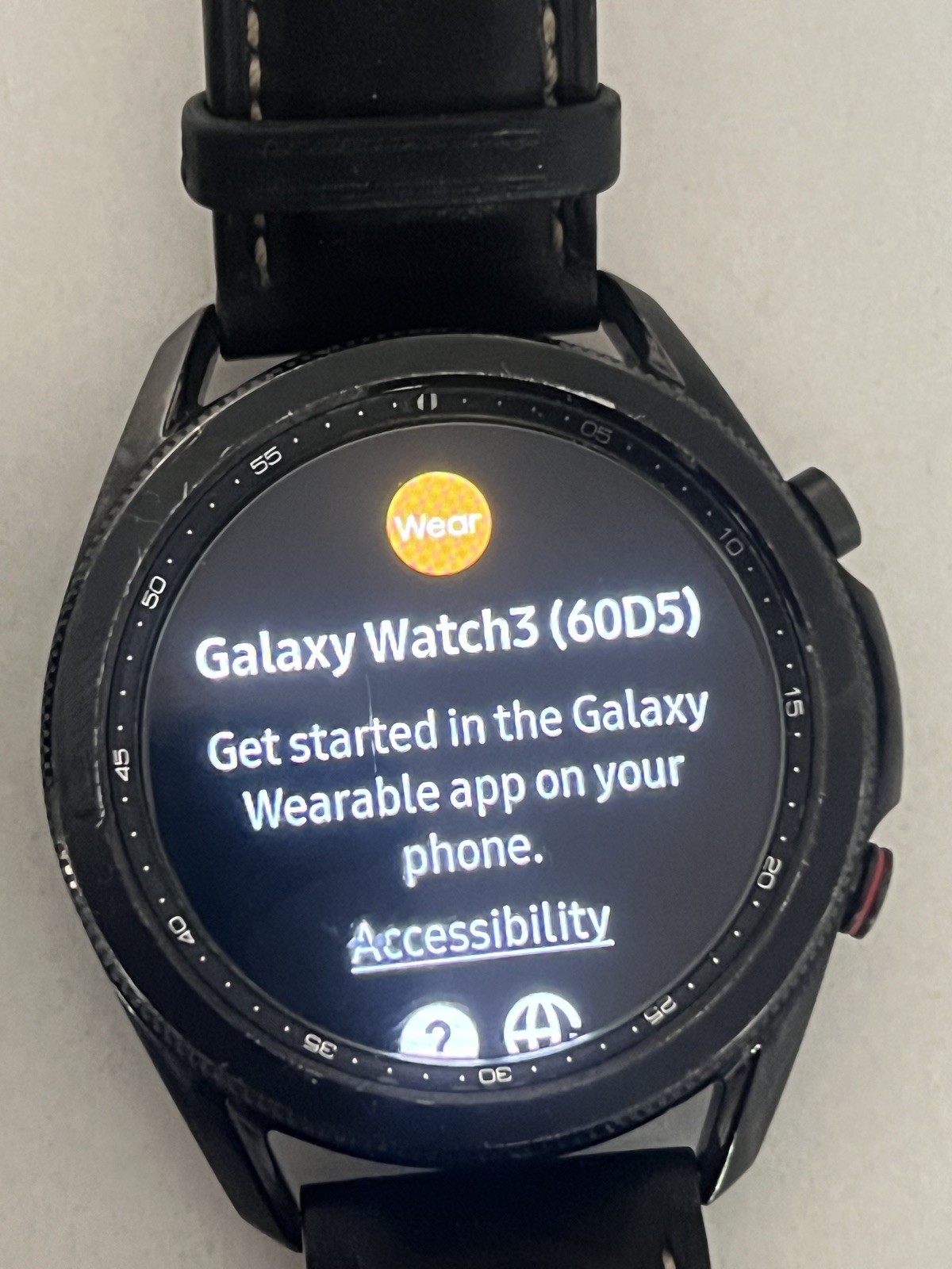 Samsung Galaxy Watch 3 R840 Bluetooth 45mm Stainless Steel – Mystic Black SR