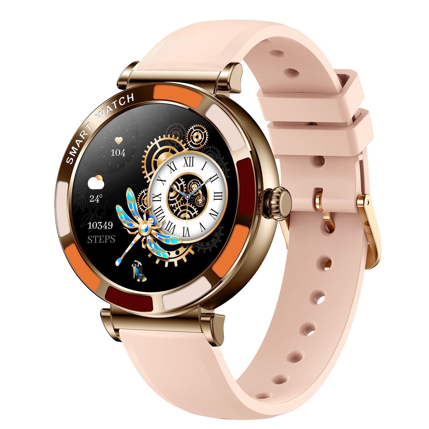 Smart Watch for Women Bluetooth Call IP68 Waterproof Heart Rate Android iPhone