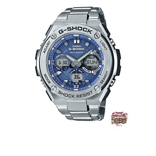 Casio G-SHOCK G-STEEL Radio-Controlled Solar Watch GST-W110D-2AJF Men’s