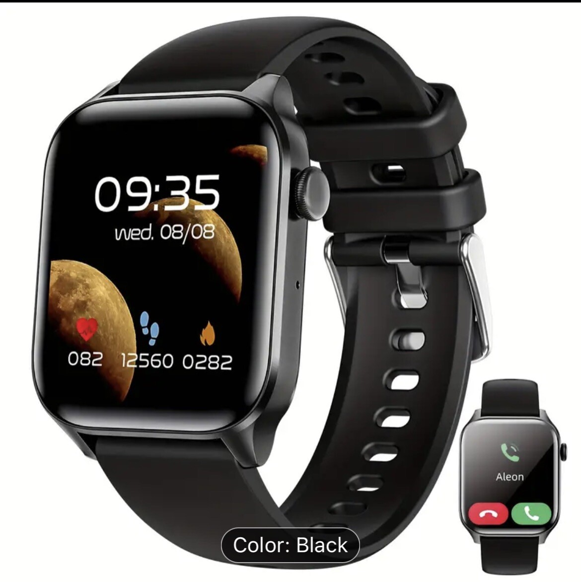 Smartwatch W Call Function, Touchscreen , Fitness And Activity Tracker.