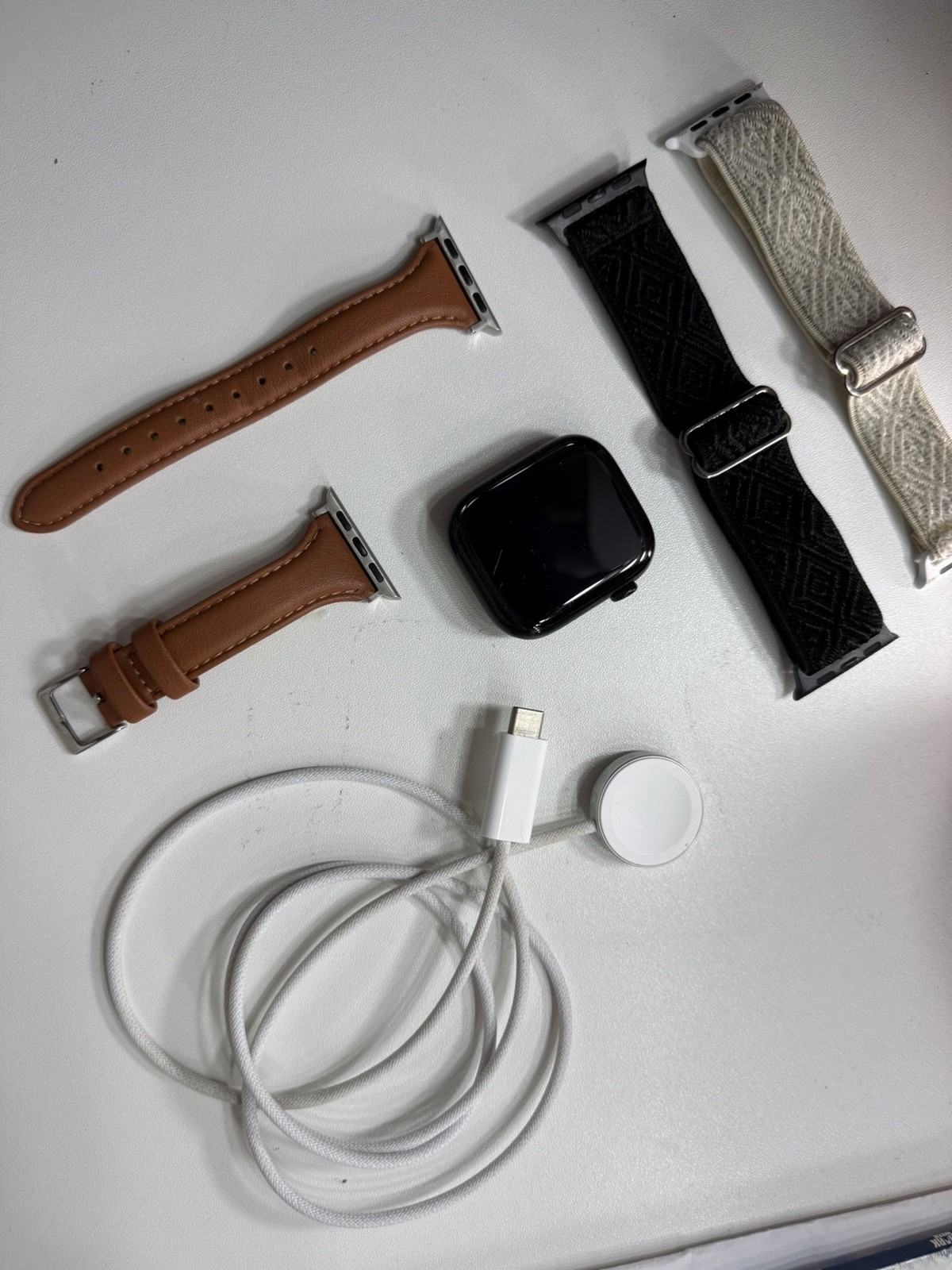 Apple Watch Gen 10 Series 10 46mm Jet Black Aluminum – Black Sport Band