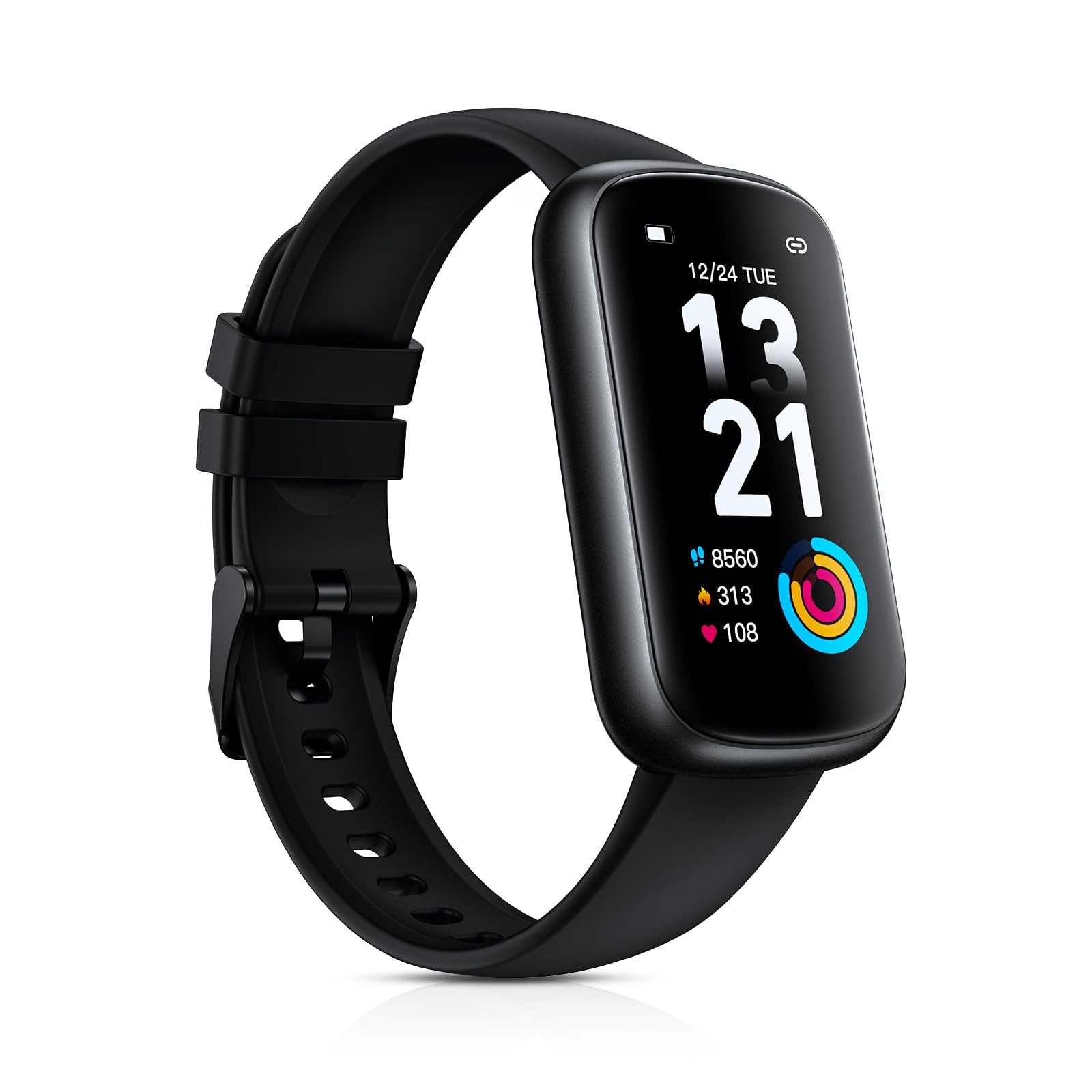 Fitness Tracker , 1.47″ Full Touch Tracker with 24/7 Heart Rate & Monitor, Sl…