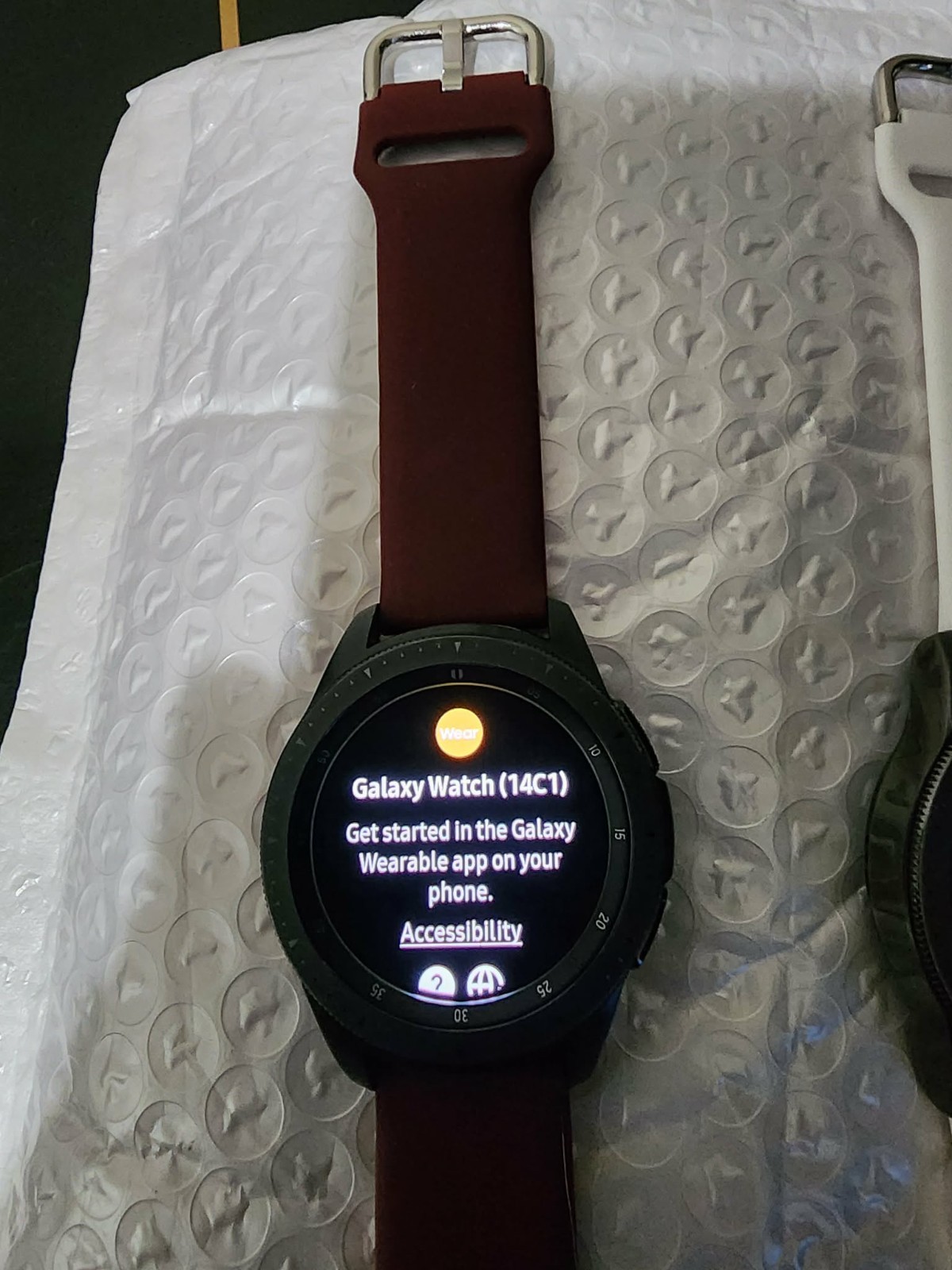 samsung galaxy watch SM-R810 Stainless steel, Wi-Fi, Bluetooth