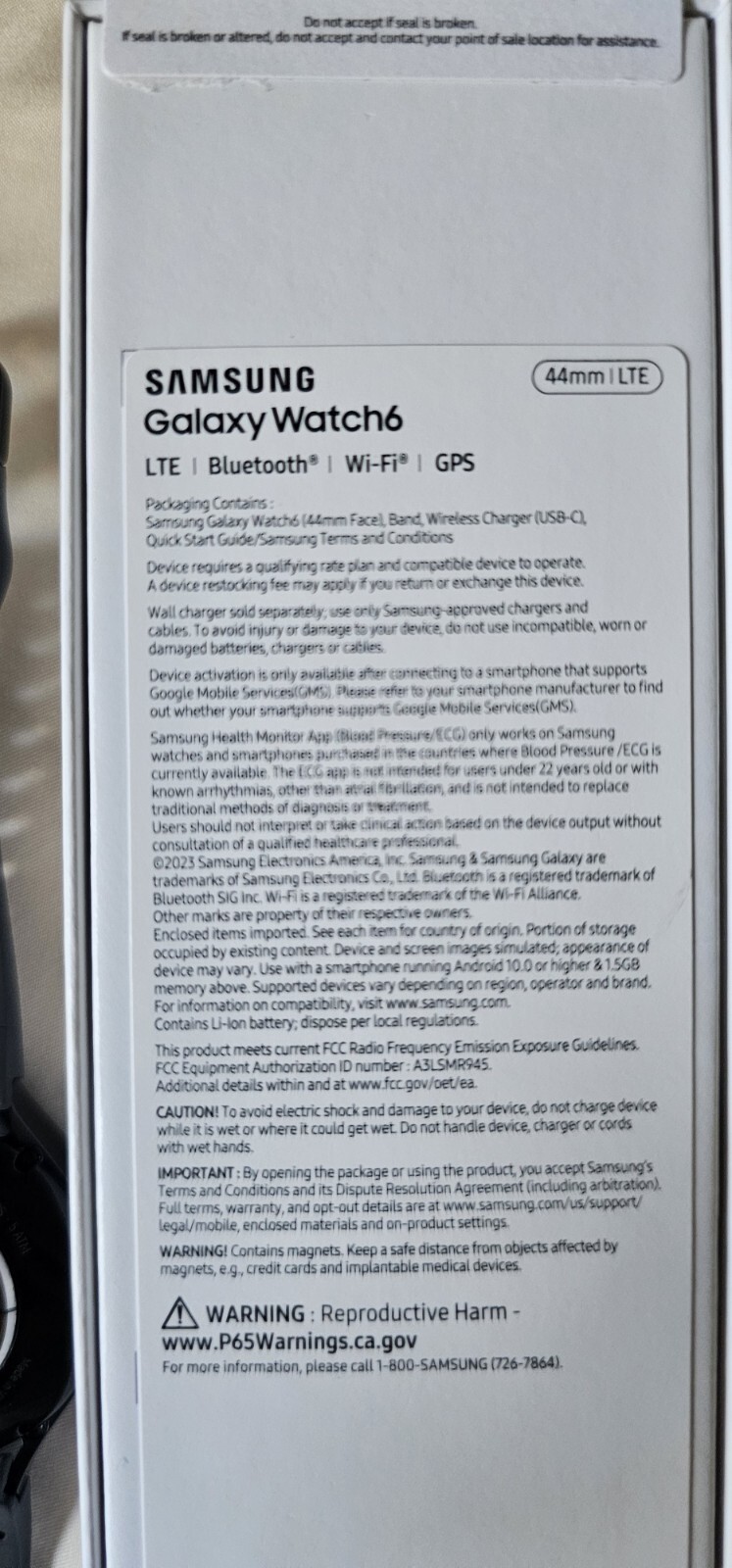 Samsung Galaxy Watch 6 44mm LTE