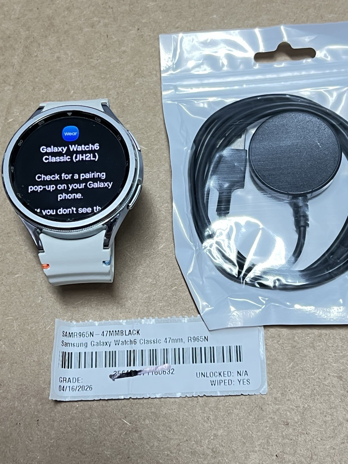 Samsung Galaxy Watch 6 Classic 47mm (Bluetooth WiFi ) SM-R965