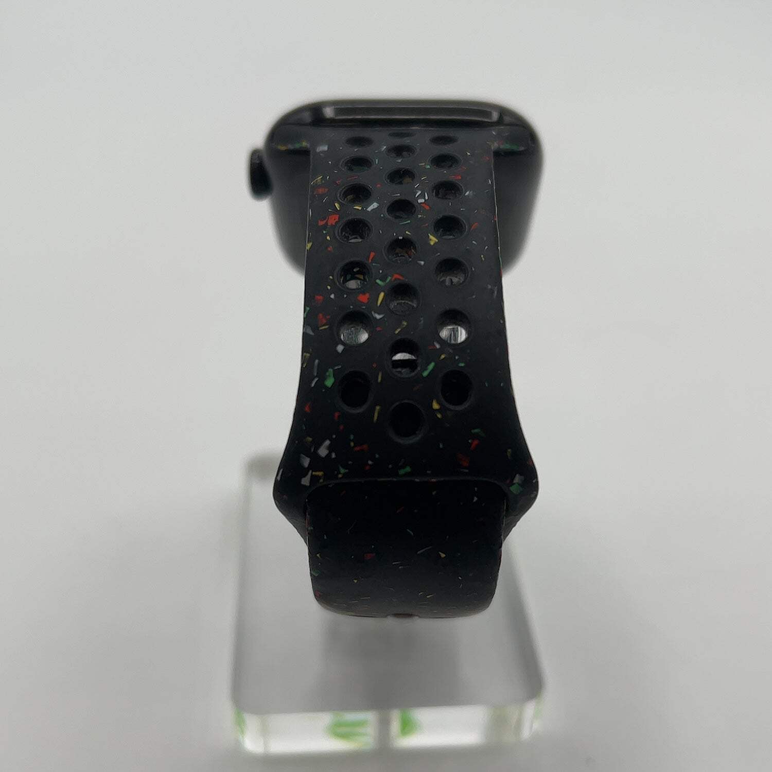 GPS Only Apple Watch Series 11 46MM Black Aluminum Splash Nike Band MEW84LW/A