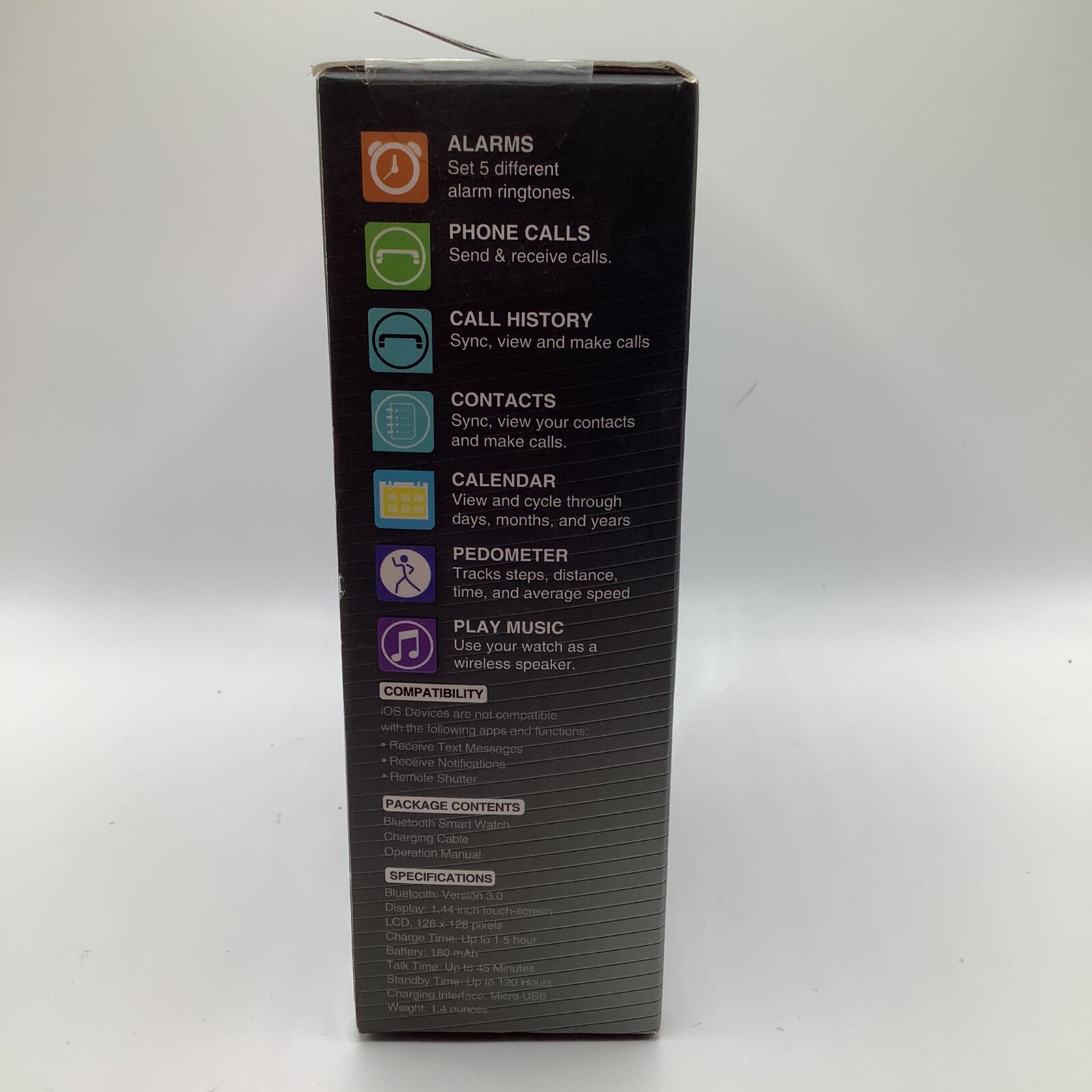 NEW Hype Bluetooth MULTI-FUNCTIONAL Smart Watch *New Factory Sealed Box*