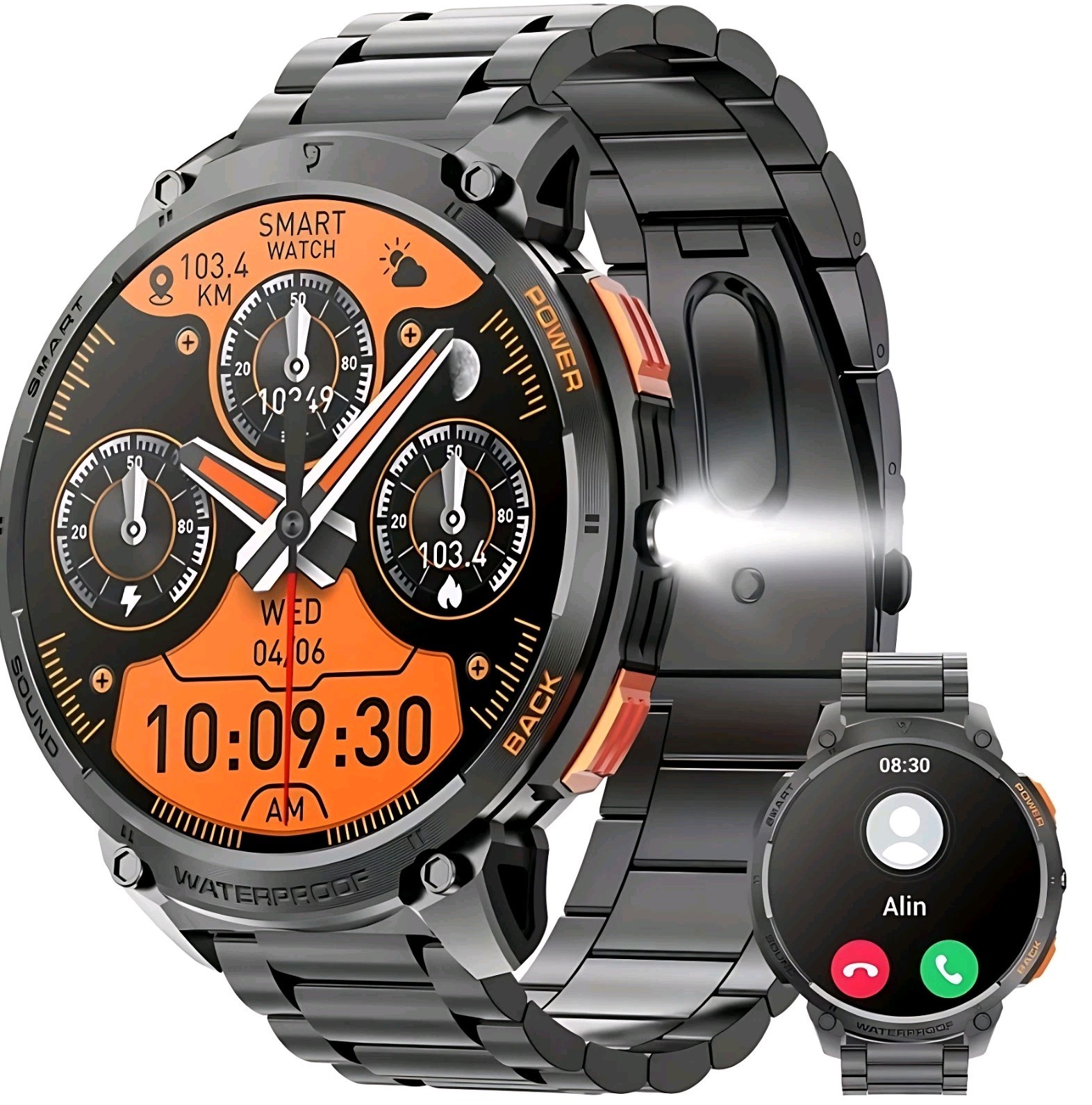 Multifunctional Smart Watch For Men /military smart watch, Touch Screen Digital.