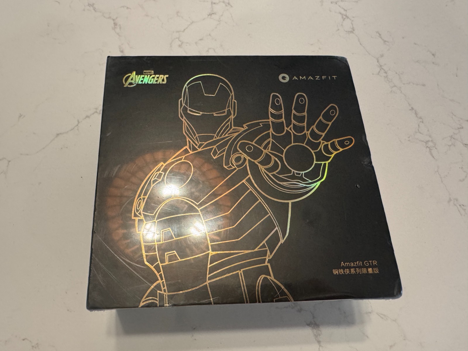 Brand New Sealed Amazfit GTR Marvel Iron Man Watch **RARE**