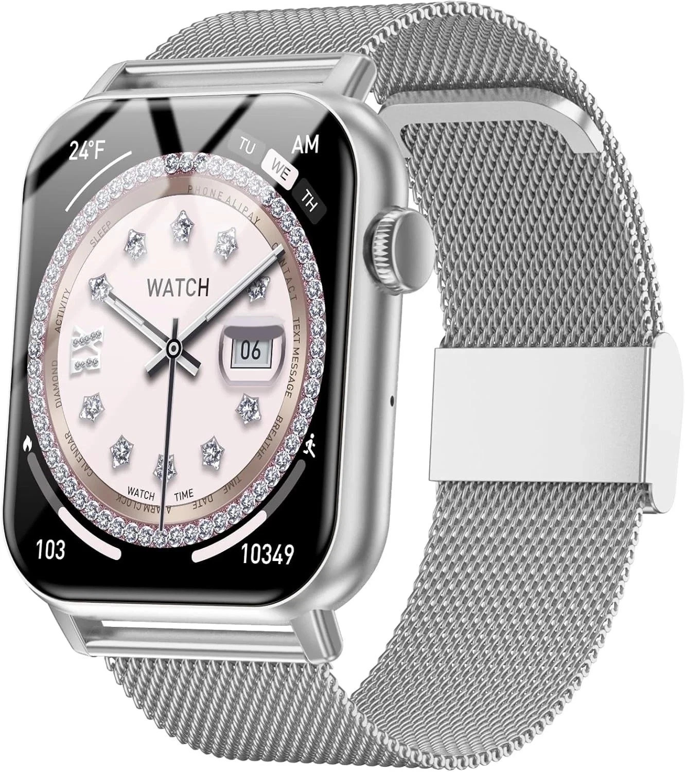 Smart Watches, 1.83″ HD Fitness Tracker (Answer/Make Calls), 120+ Sport Modes