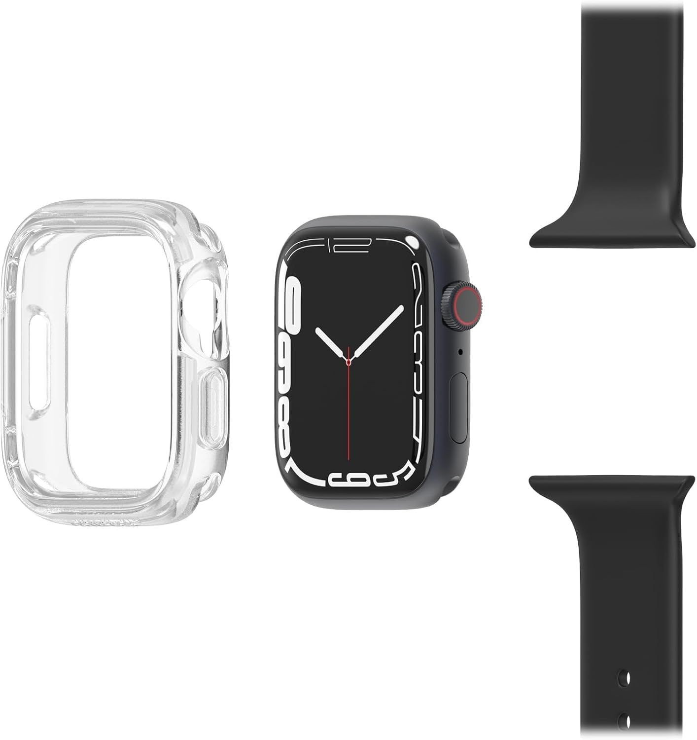 Exo Edge Bumper Case for Apple Watch Series 7/8/9 45mm – Sleek & Protective
