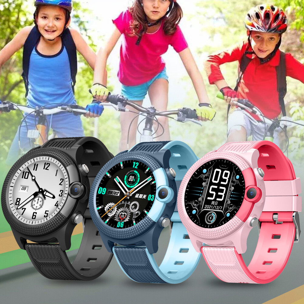 Children’s 4G Smartwatch Voice Video Calls GPS Tracker SOS SIM Support for Kids