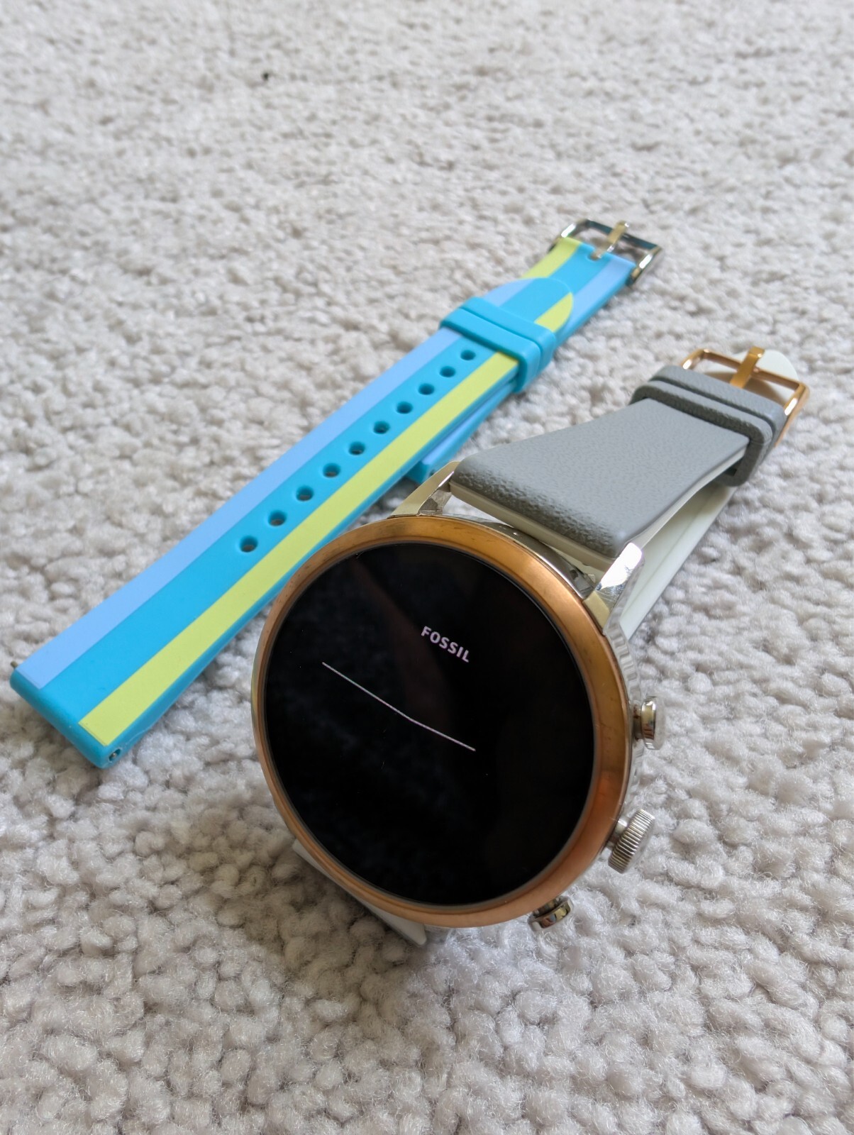 Fossil Smartwatch 4th Gen. Venture 40mm Rose Gold Stainless Steel Case