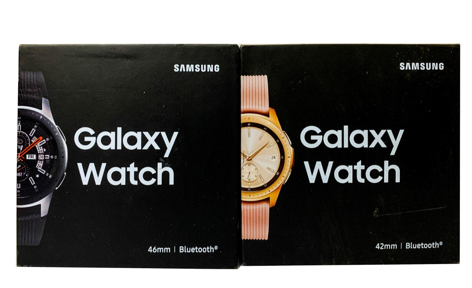 Samsung Galaxy Watch SM-R810 AMOLED Smartwatch 42mm Bluetooth – Black & Gold