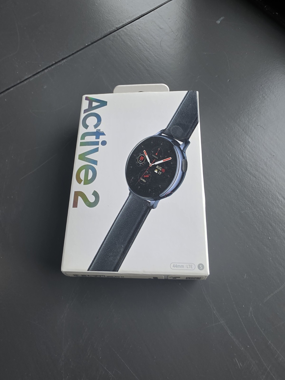 Barely Used Samsung Galaxy Smart Watch Active 2 44mm LTE, SM-R825U, Black