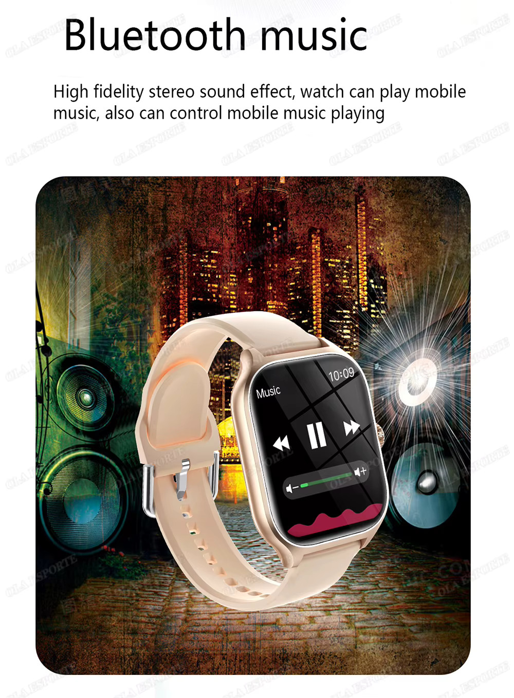 Smart Watch For Android IOS Watches 1.83inch HD Display Bluetooth Call Message A