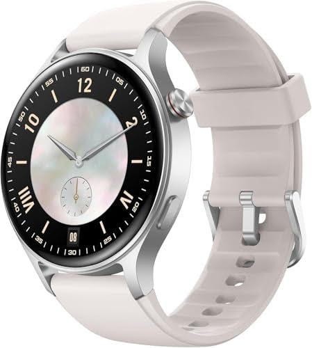 Fitpolo Smart Watch For Men, Women,1.3″ AMOLED Touchscreen Fitness Tracker, (SR)