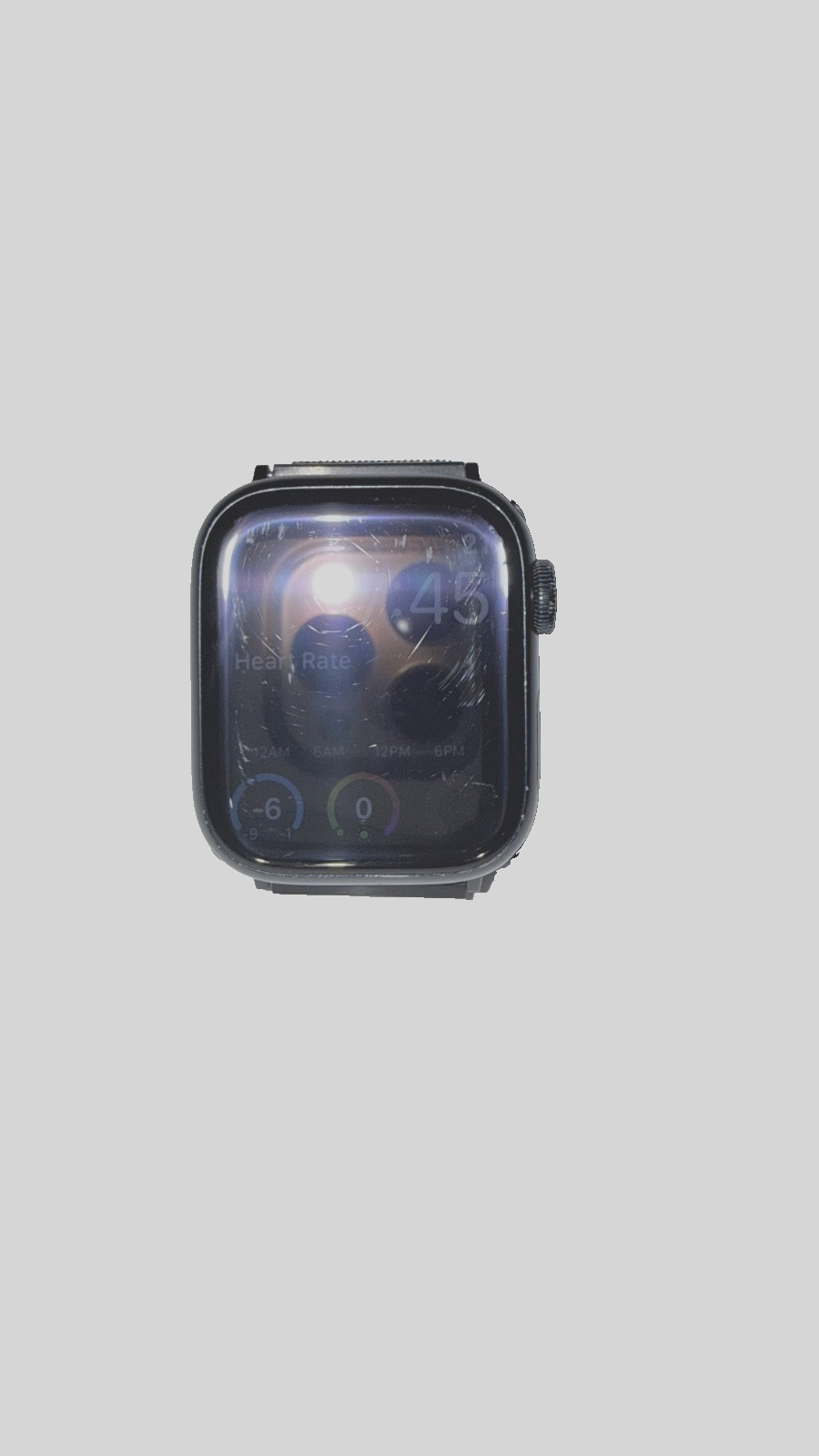Apple Watch Series 7 41mm GPS + Cellular Midnight Aluminum – Steel Band