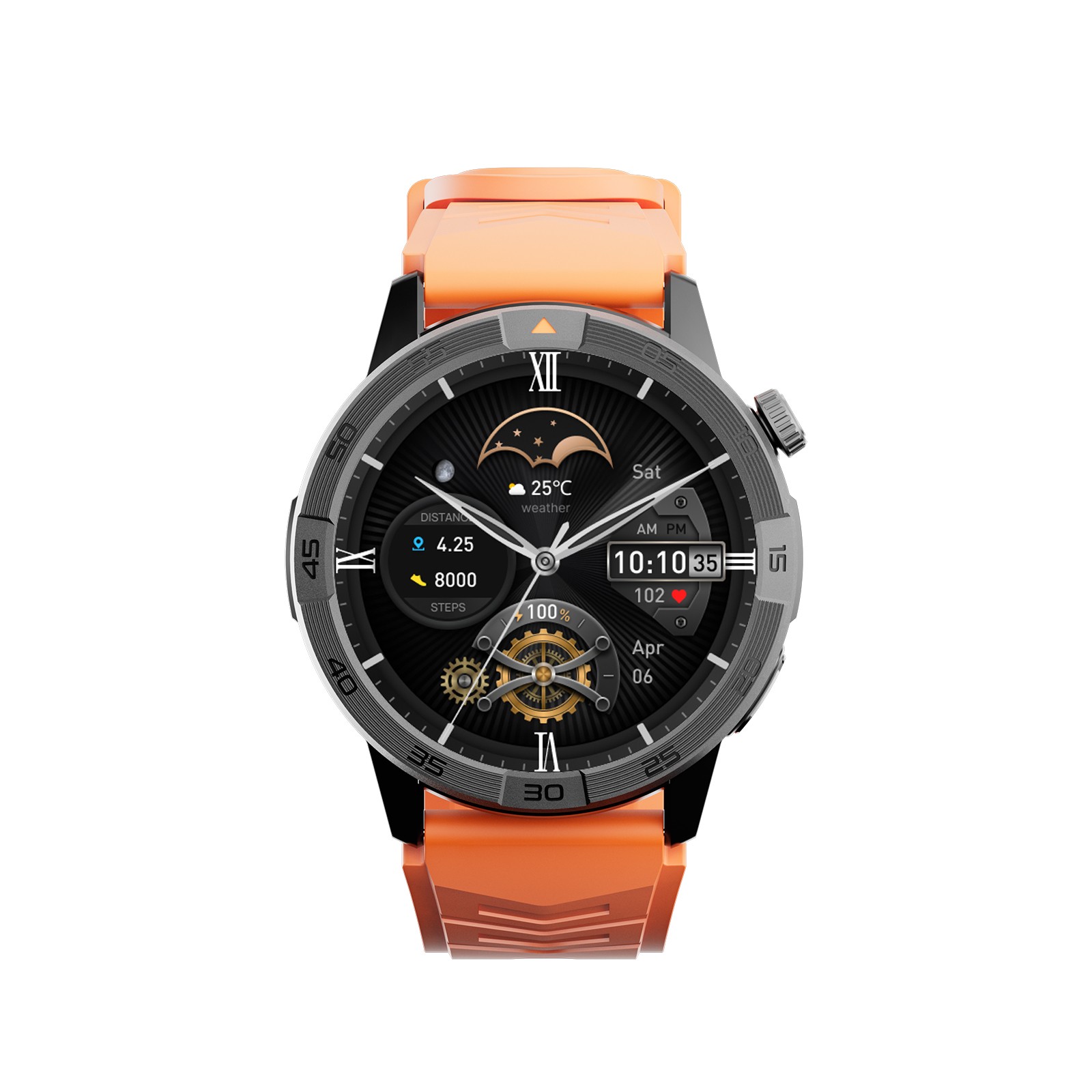 AGM Legion Pro Rugged Smart Watch GPS 5ATM IP68 Waterproof Smartwatch Bluetooth