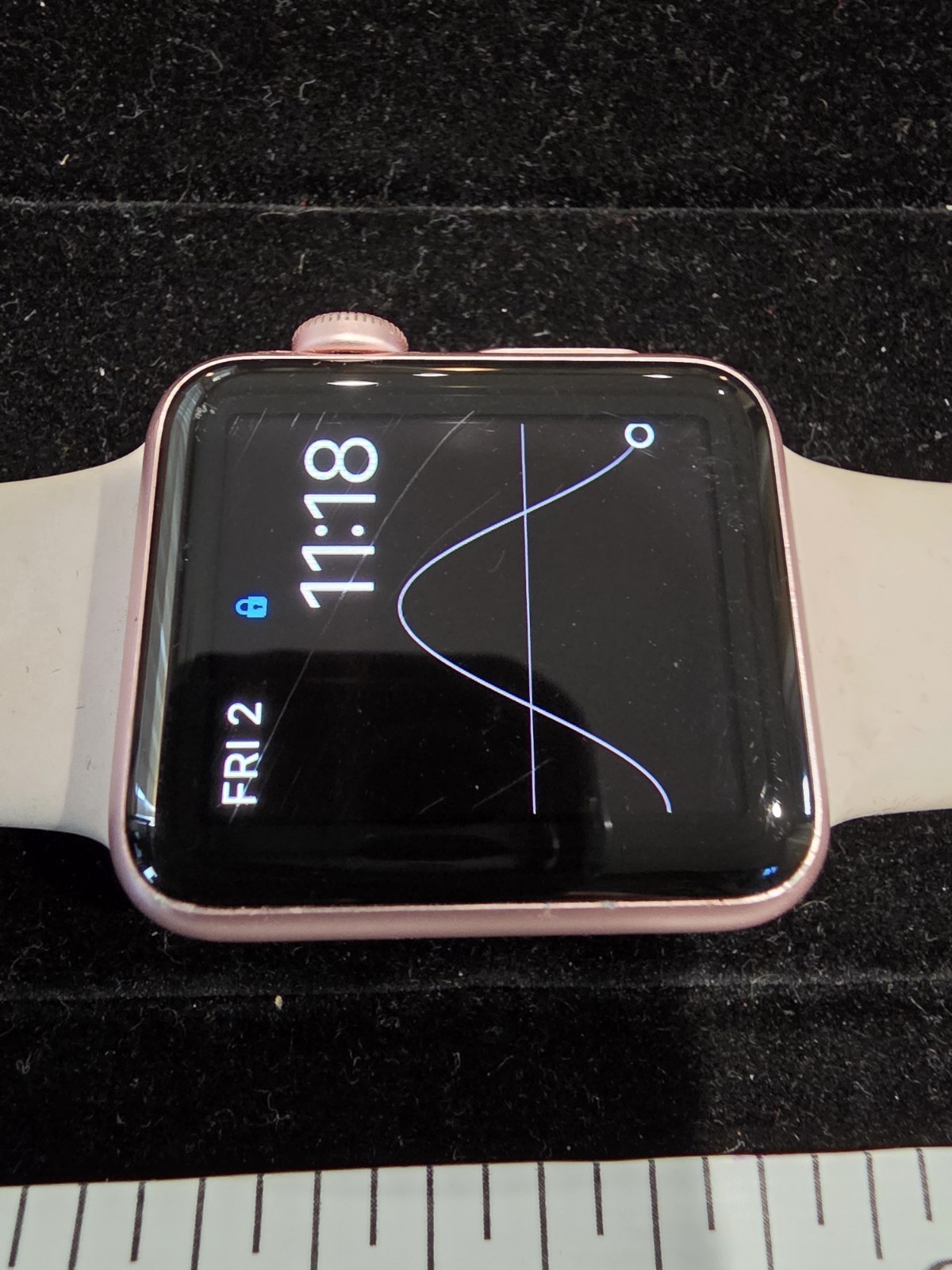 Apple Watch A1553 7000 Series 38mm Rose Gold With Band