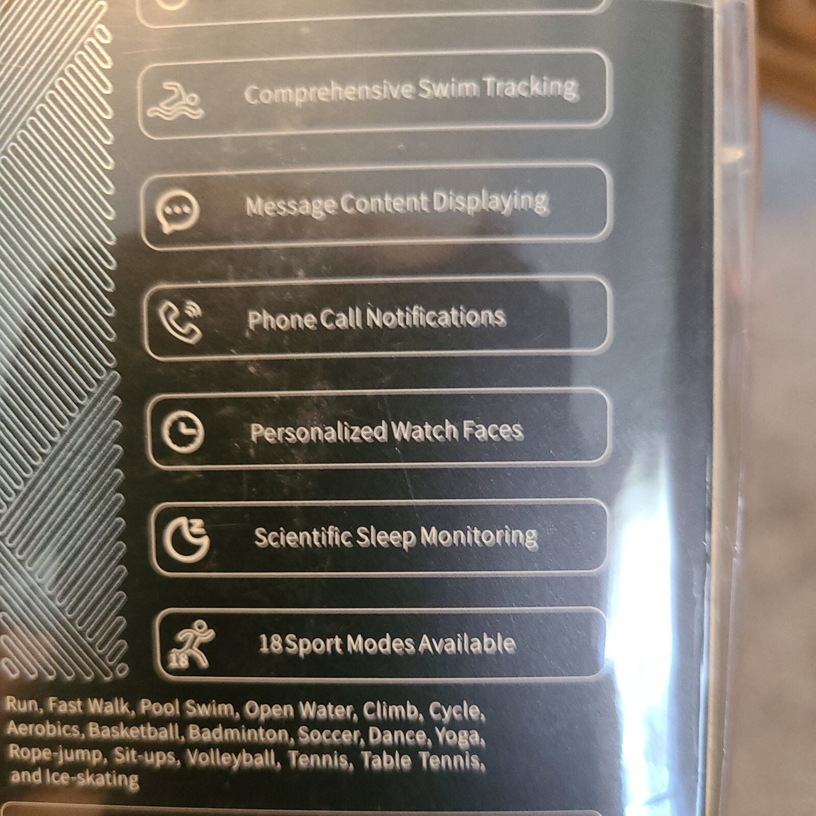 Virmee Tempo VT3 Smart Watch Fitness Sleep Phone Call Notification Tracking New