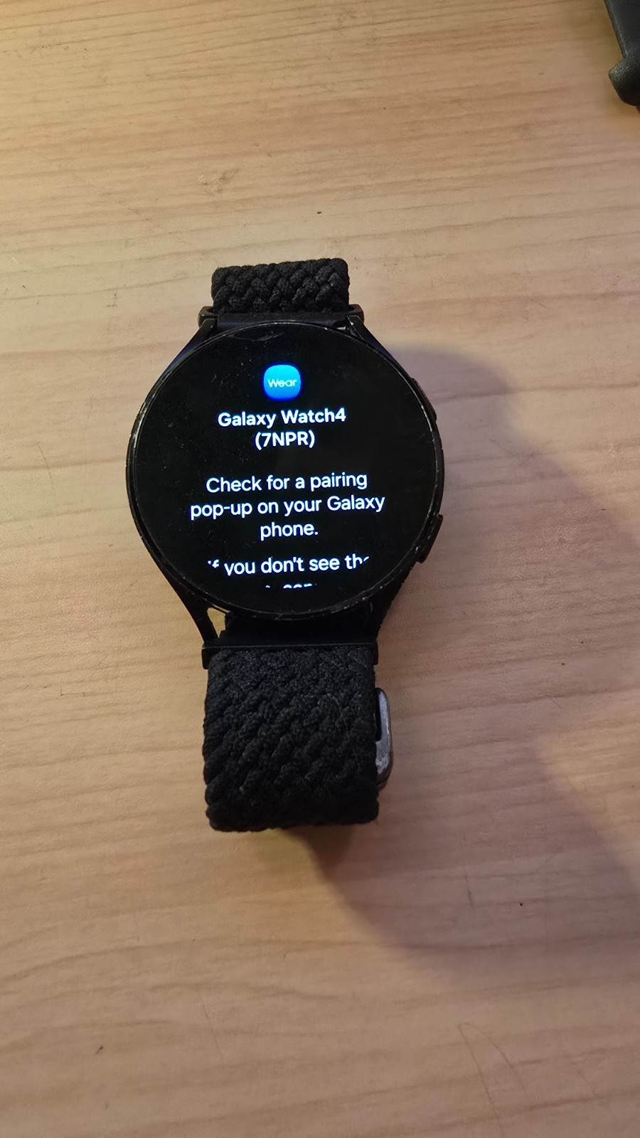 Samsung Galaxy Watch 4 (44mm) SM-R870 Black – Heavily Used/Fully Functional – BT
