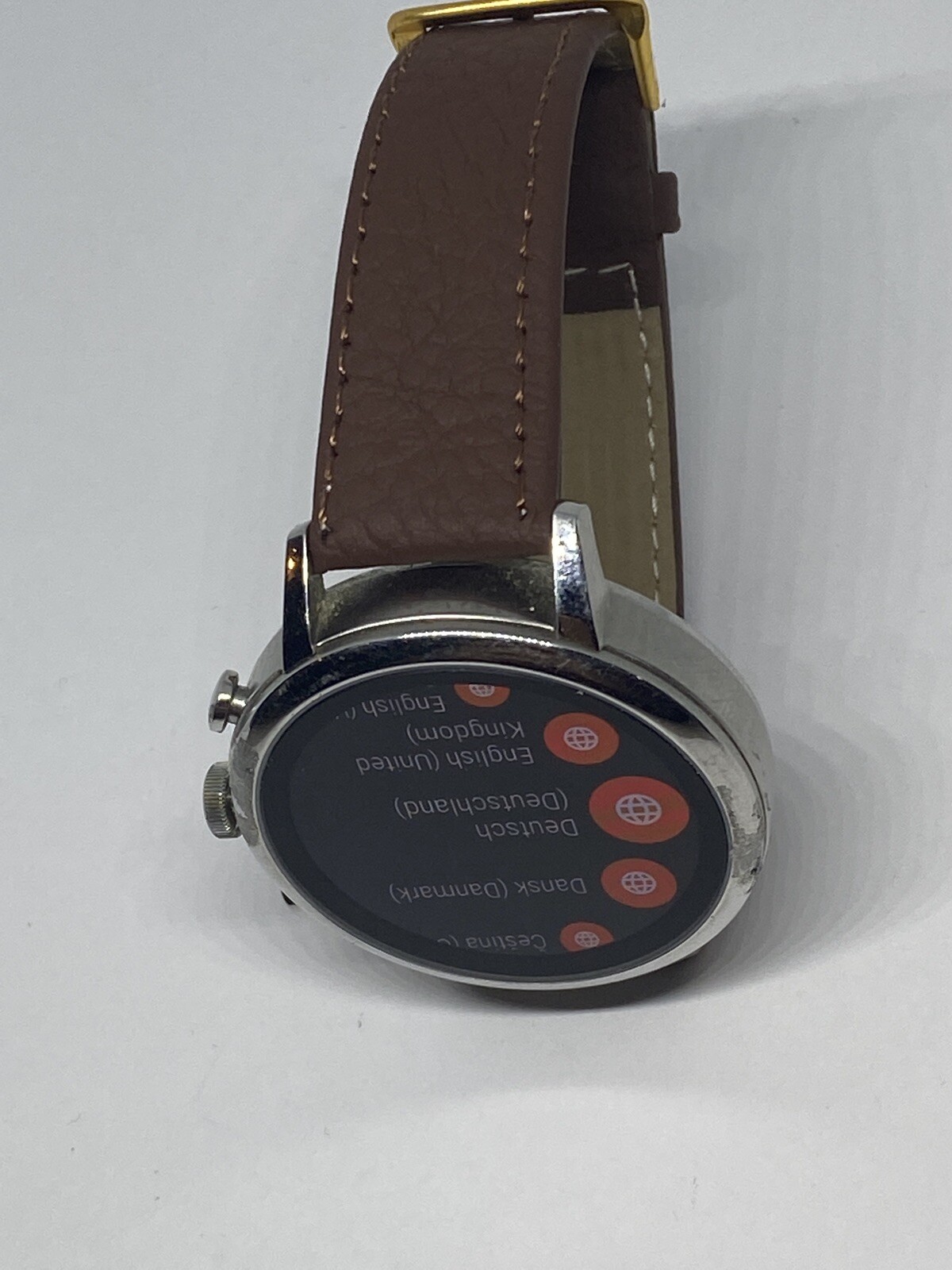 Fossil Gen 4 Authentic Digital Dial Smart Watch Custom Band FTW6014 AB458