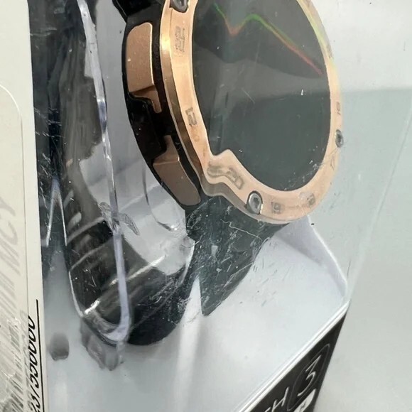 iTOUCH EXPLORER 3 SMARTWATCH ROSE GOLD & BLACK SILICONE STRAP 42.7 MM