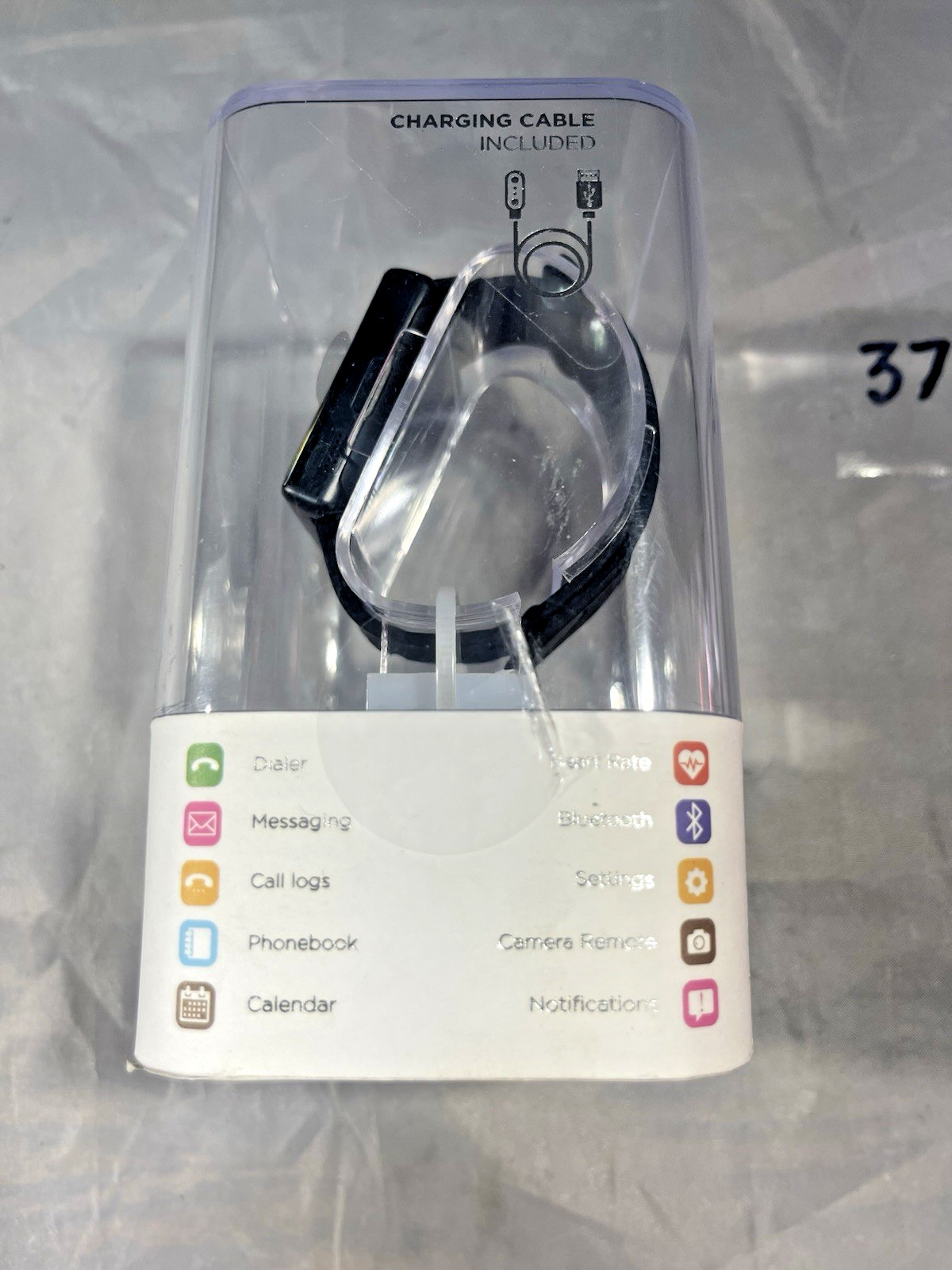 iTouch Air Pulse Smartwatch Black/Silver Android IOS Compatible Heart Rate