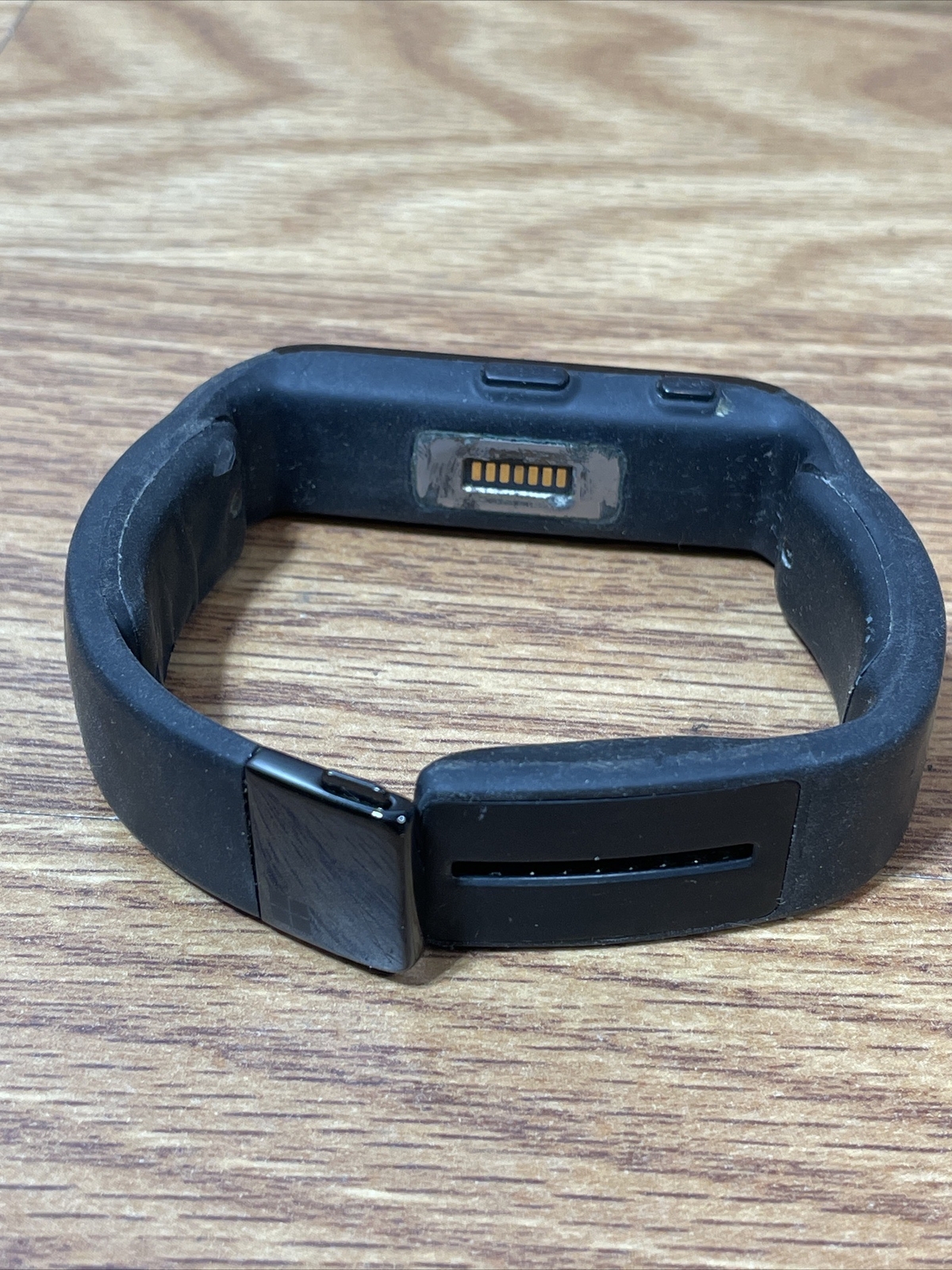 Microsoft 1619 Black Band Digital Display Fitness & Activity Tracker Wearable