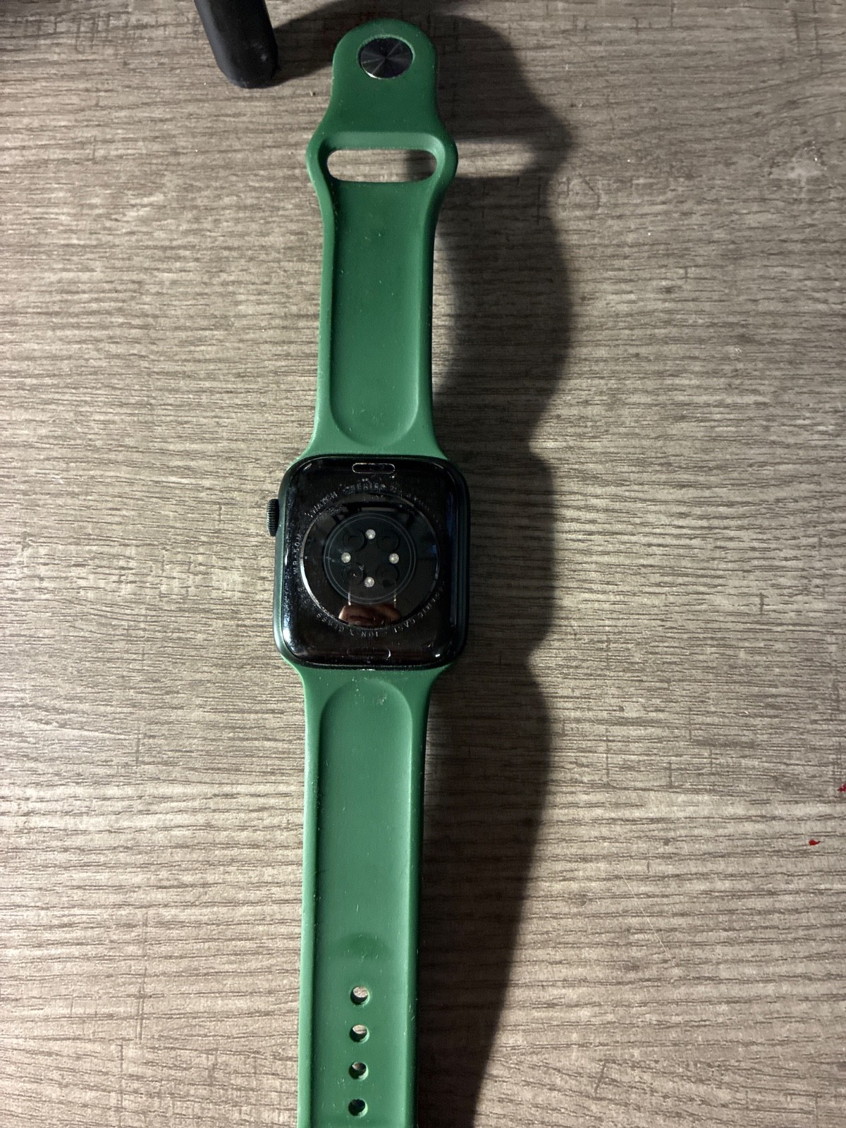 Apple MKH93LLA Series 7 41mm Aluminum Case with Green Fluoroelastomer Band…