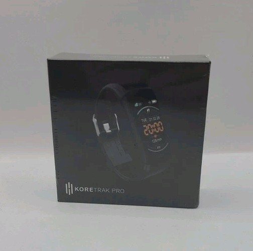 Koretrak Pro Smart Watch | Black | Multi-Sport & Health Tracking| New Sealed