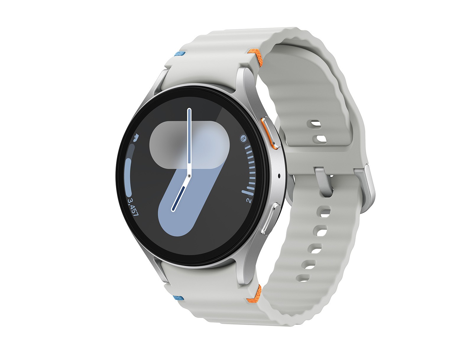 Galaxy Watch7 44mm LTE Smart Watch – Medium/Large Band – Silver SM-L315UZSVXAA