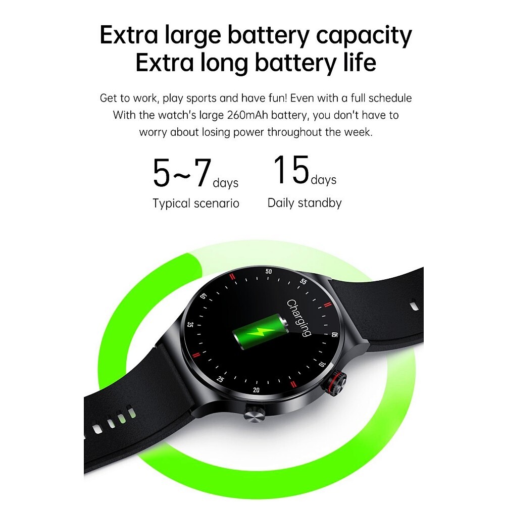 2025 Smart Watch with Message Answer/Call Blood Pressure Fitness NFC Waterproof