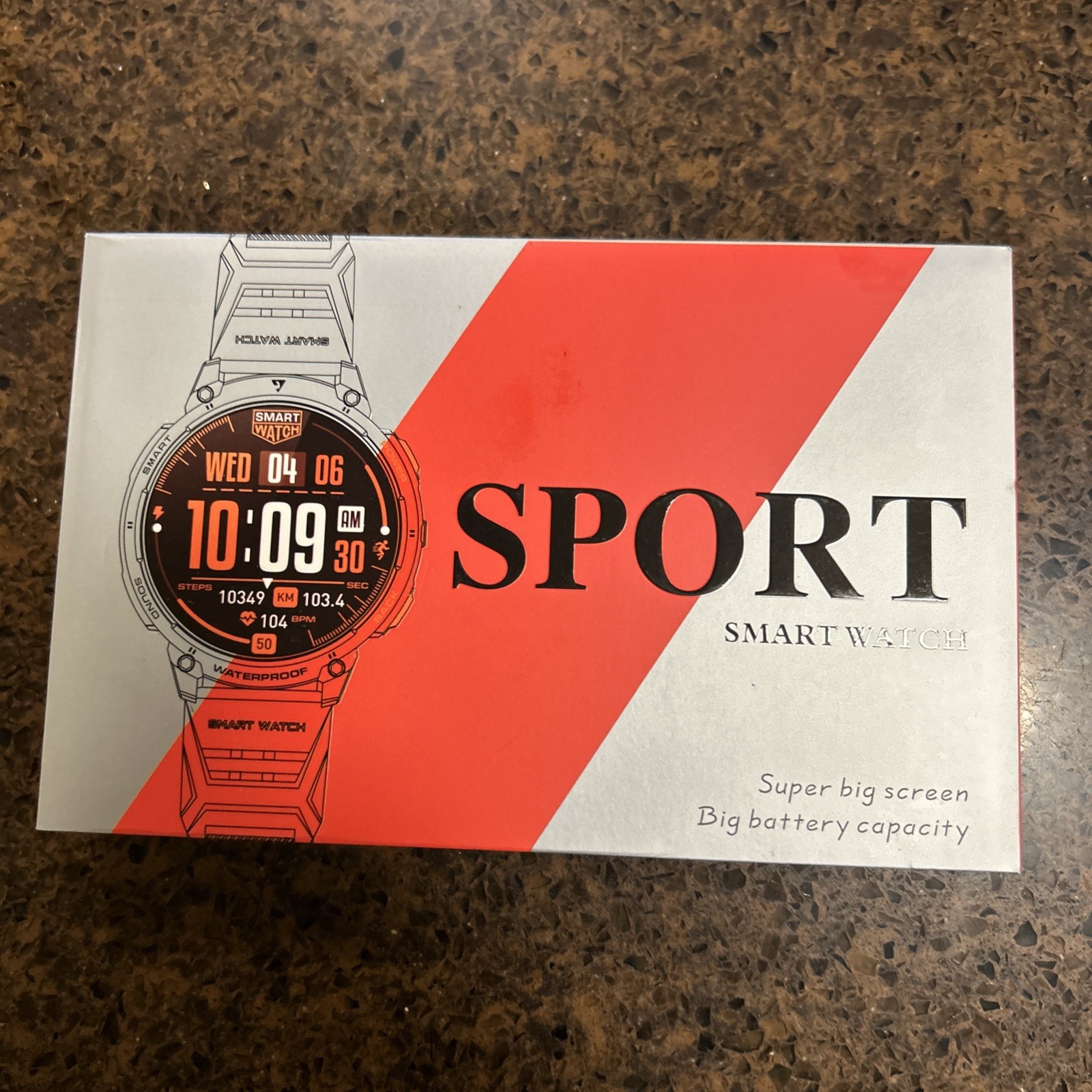 Sport Smart Watch With Fit Cloud Pro