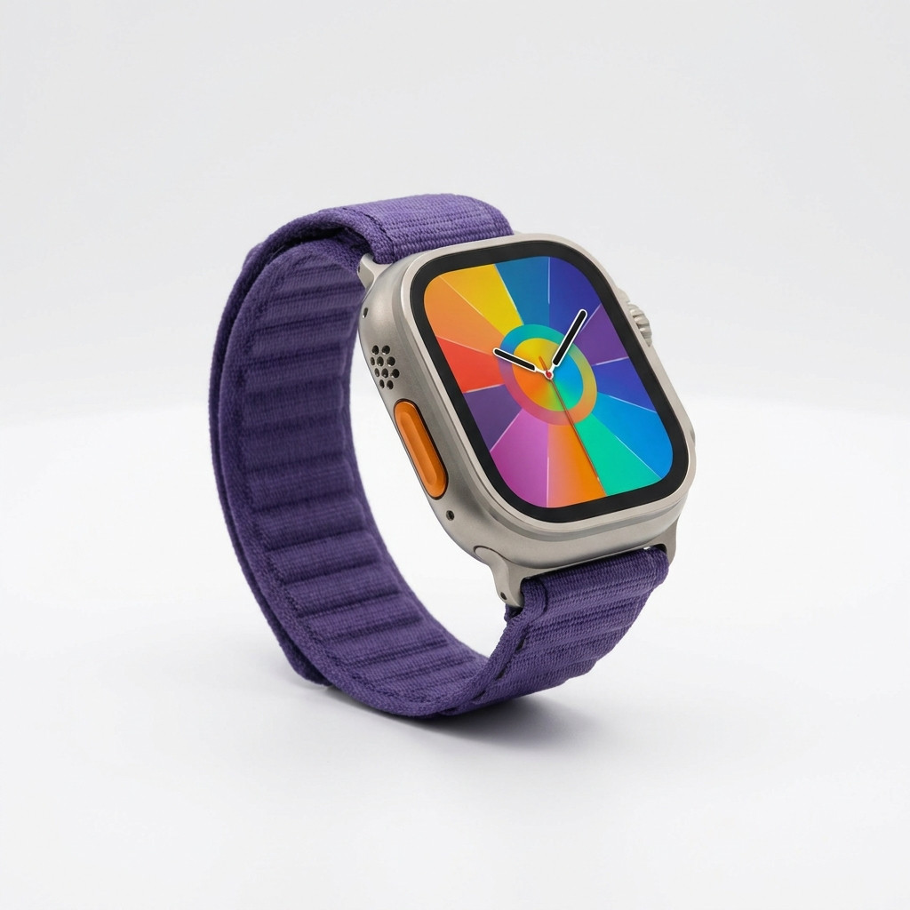 Apple Watch Ultra 2 49mm Titanium GPS + Cellular Purple Ocean Band (2024)