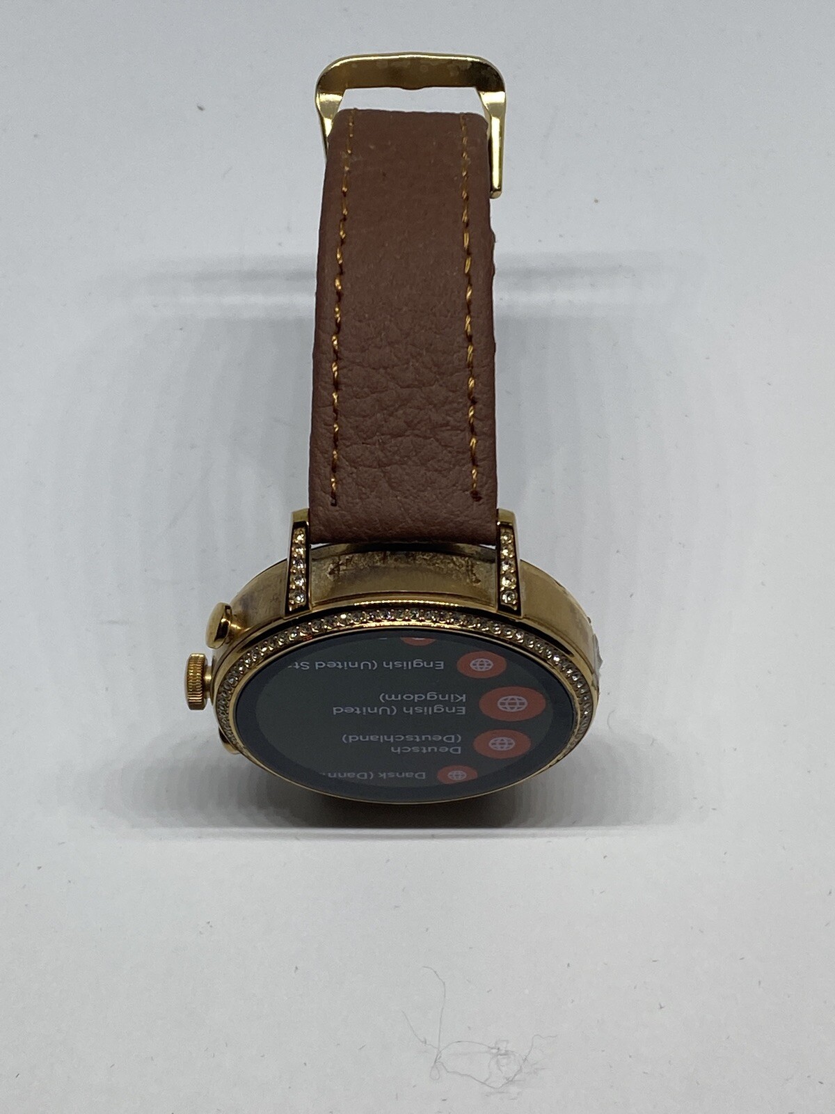 Fossil Gen 4 Authentic Digital Dial Smart Watch Custom Band FTW6015 AB174
